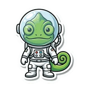 Le caméléon astronaute