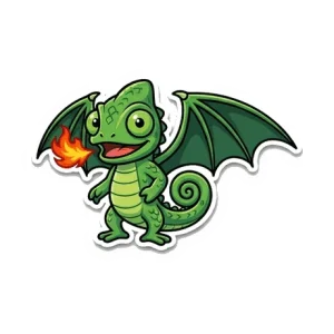 Le caméléon dragon