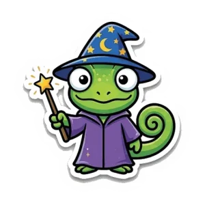 Le caméléon magicien