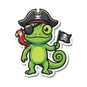 Le caméléon pirate